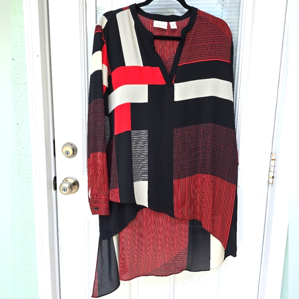 Chico's tunic blouse Large